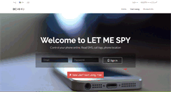 Desktop Screenshot of letmespy.com